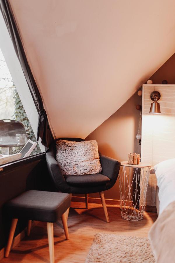 Chalet Scandinave Avec Sauna Ir - In The Woods Gesves Extérieur photo