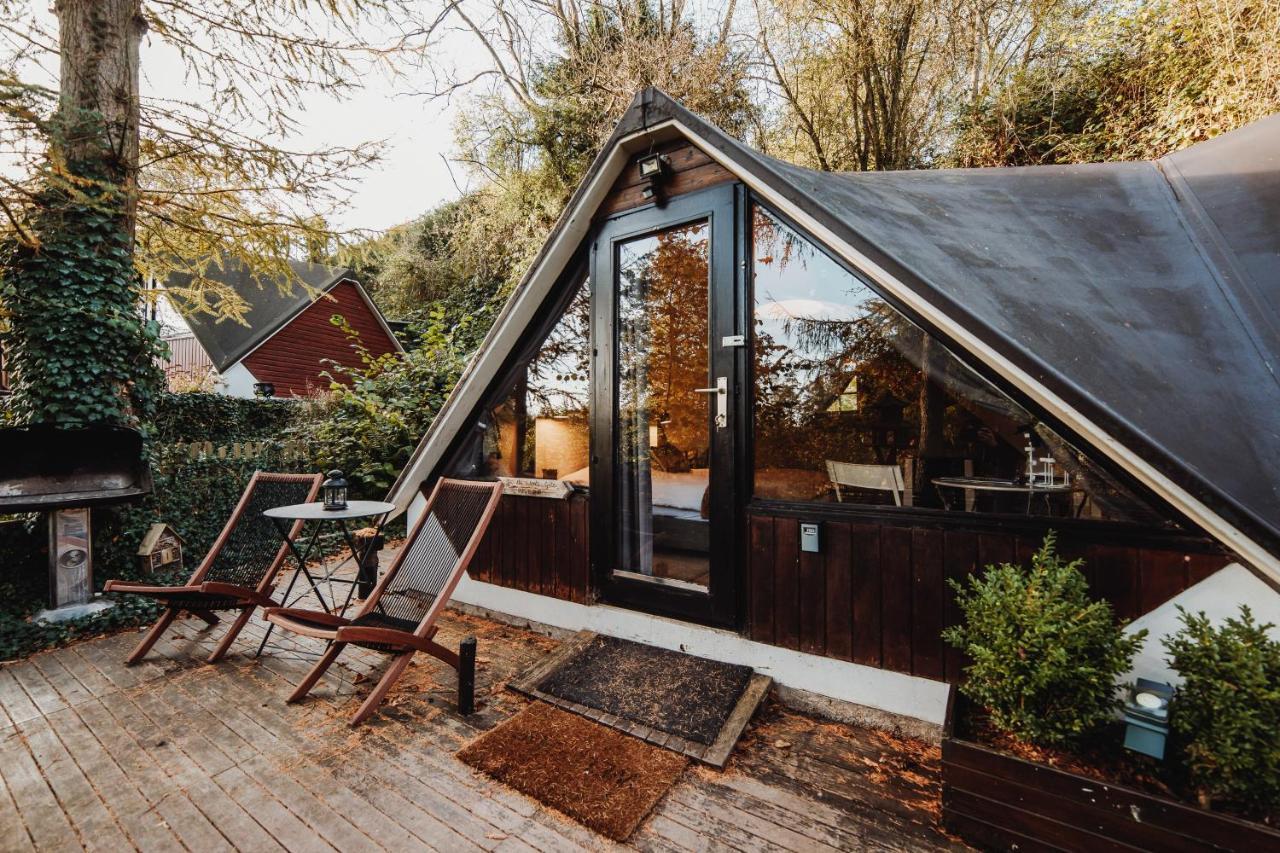 Chalet Scandinave Avec Sauna Ir - In The Woods Gesves Extérieur photo