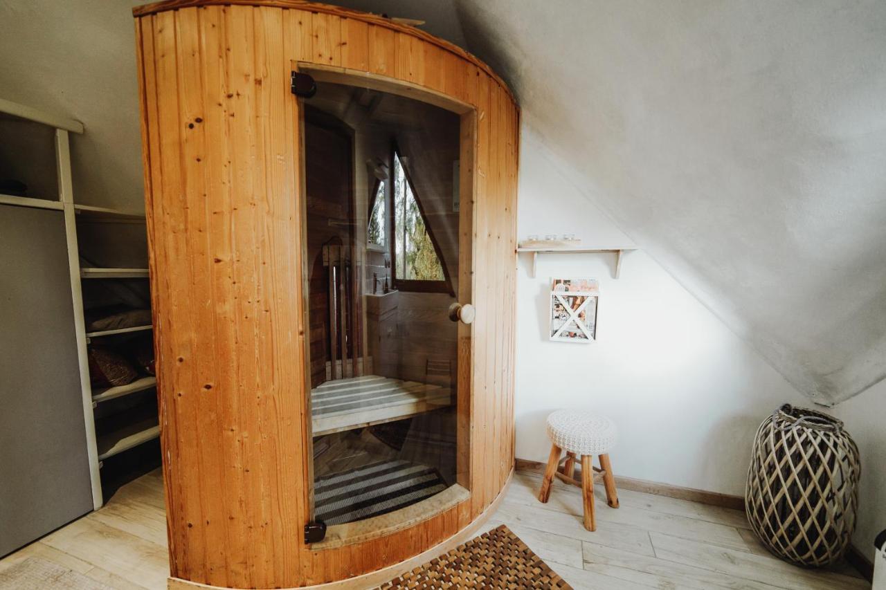 Chalet Scandinave Avec Sauna Ir - In The Woods Gesves Extérieur photo